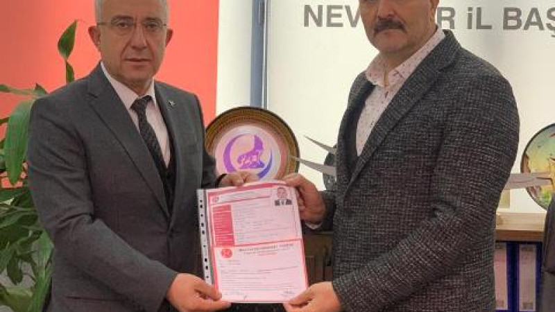 Erkan Çiftçi Resmi Başvurusunu Yaptı.    