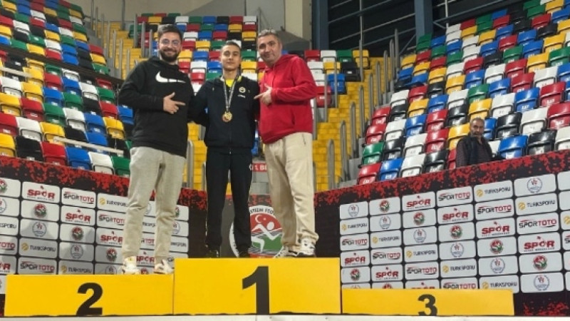 Mert Hanifi Odacı Türkiye şampiyonu