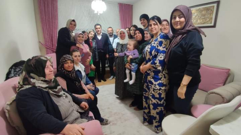 Başkan Çiftçi TOKİ de iftar yaptı 