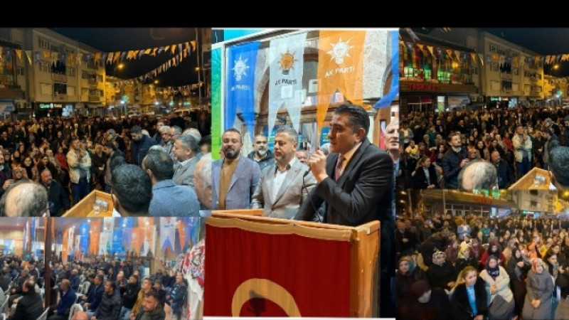  Gülşehir Belediye Başkan Adayı Fatih Çiftçi, gövde gösterisine devam ediyor