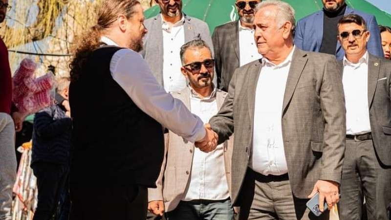 ÖMER EREN SEÇİM ÇALIŞMALARINA HIZ VERDİ 