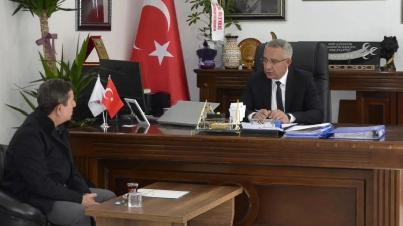 Kapadokya Enerya Gaz İl Müdüründen Başkan Çiftçi’ye Ziyaret