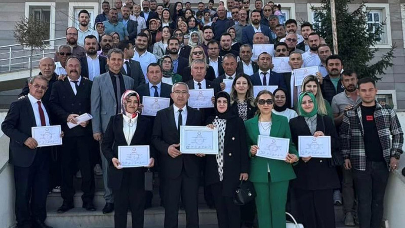 Mazbatasını Alan Belediye Başkanı Erkan Çiftçi Göreve Başladı