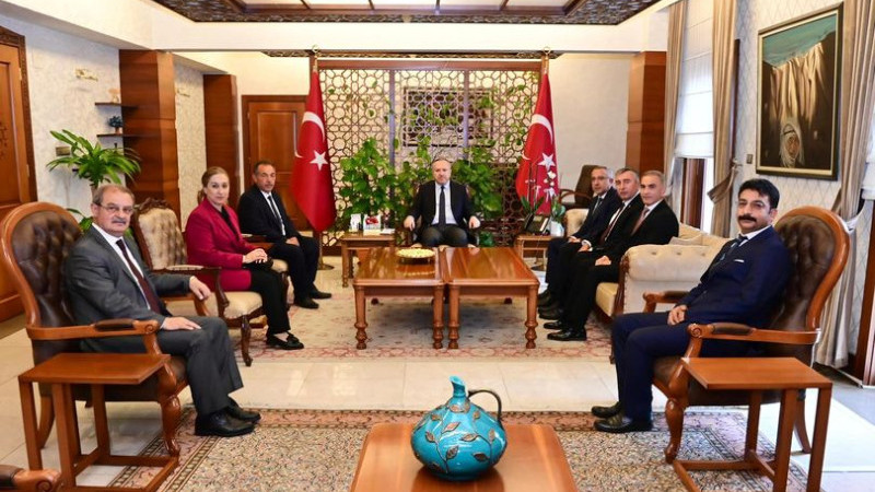 Gülşehir Belediyesinden Nevşehir Valisi Ali Fidan’a Ziyaret
