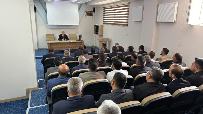 Muhtarlar, Kaymakam Gültekin Başkanlığında Toplandı