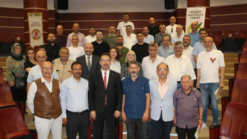 Nevşehir Gazeteciler Cemiyeti Başkanı Ekici Güven Tazeledi