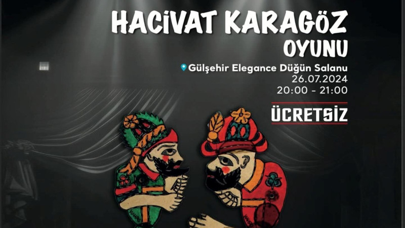 Çocuklar Hacivat-Karagöz Oyunu ile Eğlenecek