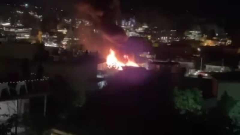Göreme'de Korkutan Yangın