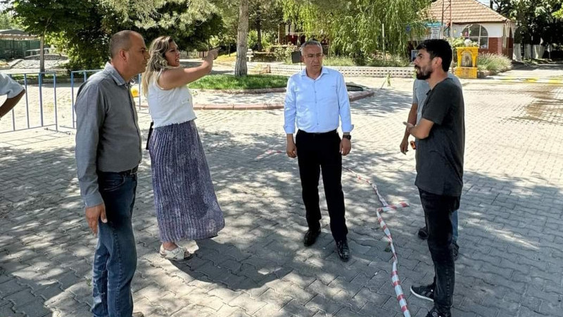 BAŞKAN ÇİFTÇİDEN SADABAT PARKI VE MİLLET BAHÇESİ AÇIKLAMASI 