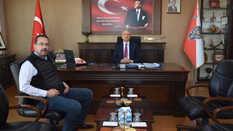 Ekici’den Emniyet Müdürü Loğoğlu’na Ziyaret