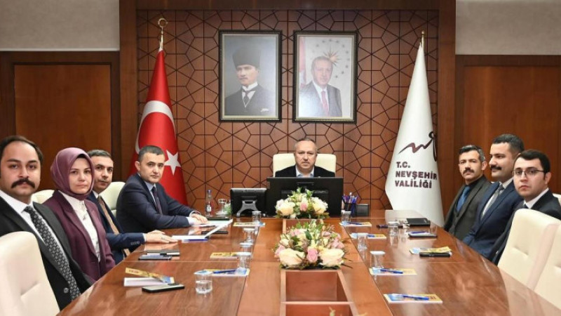 Gülşehir Kaymakamı Gültekin “Kaymakamlar Toplantısı”na Katıldı