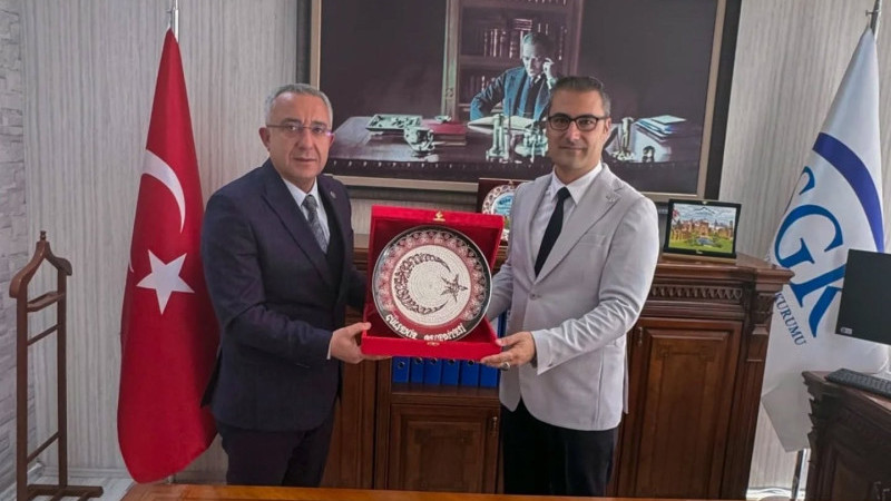 Başkan Çiftci’den, Hemşerimiz Niğde SGK İl Müdürüne Ziyaret
