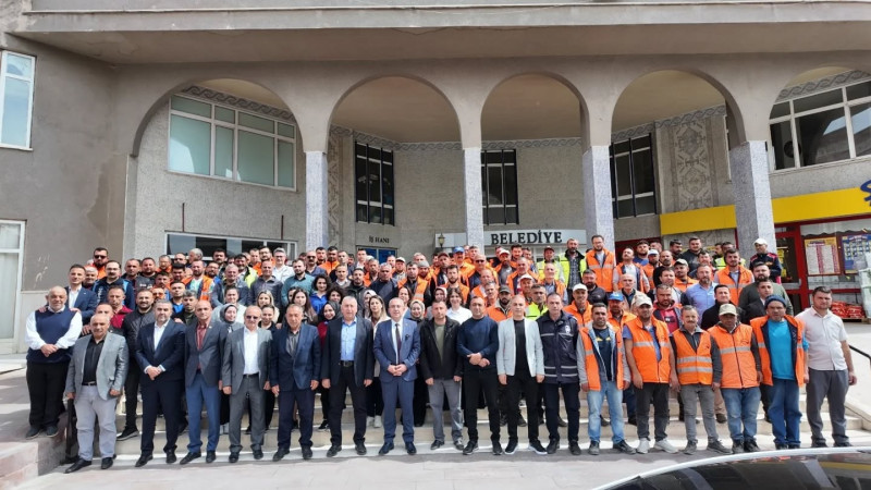 Başkan Çiftci, Belediye Personeli İle Bayramlaştı