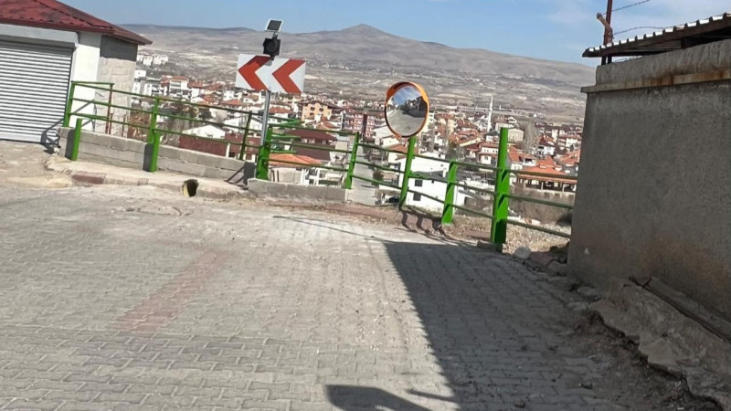 Tehlike Arz Eden Sokak Güvenli Hale Getirildi