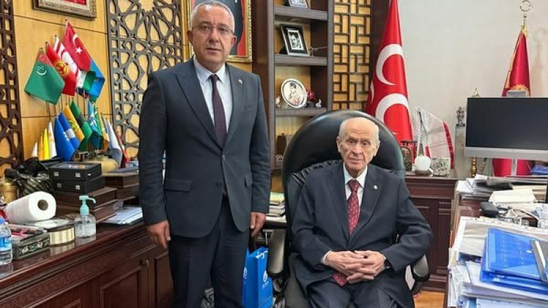 Başkan Çiftci’den MHP Lideri Bahçeli’ye Geçmiş Olsun Ziyareti
