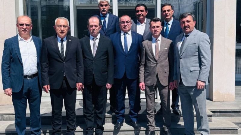 MHP’li Başkanlar, Yeni Bölge Müdürünü Ziyaret Etti