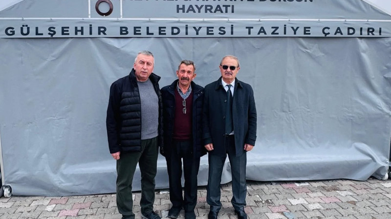 Gülşehir Belediyesine “Taziye Çadırı” Hibe Edildi