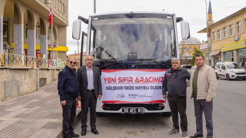 Gülşehir Belediyesi Araç Filosuna 1 Yeni Araç Daha Ekledi