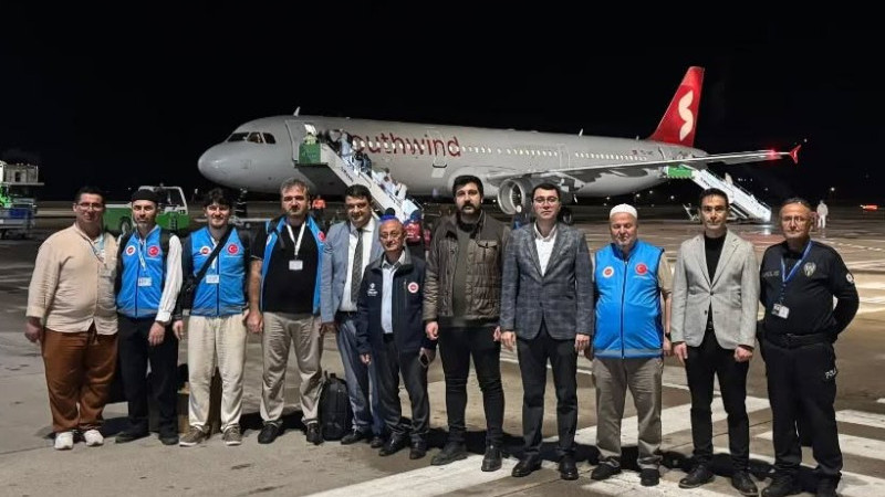 Hacı Adayları Kapadokya Havalimanından Uğurlandı