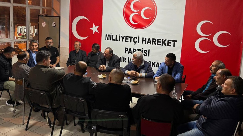 Gülşehir MHP İlçe Teşkilatı Haftalık Toplantısını Yaptı