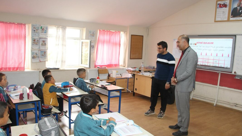 İlçe Milli Eğitim Müdürü Çevik’ten Okullara Yerinde Ziyaret