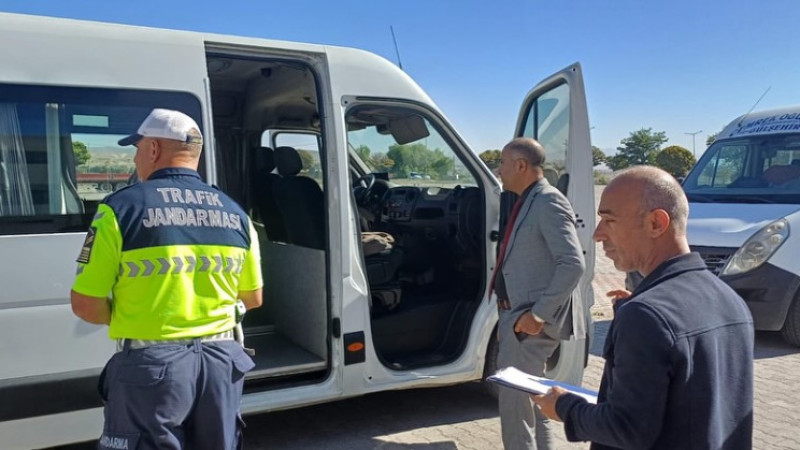 Gülşehir’de Öğrenci Servislerine Sıkı Denetim