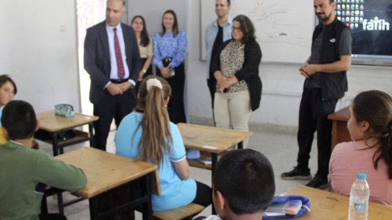 İlçe Milli Eğitim Müdüründen Okullara Yerinde Ziyaret