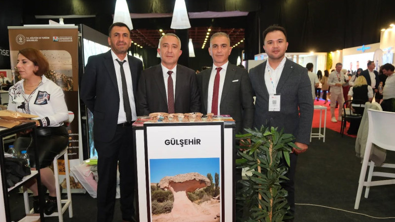 Uluslararası Turizm Fuarında Tanıtılan Gülşehir'e Yoğun İlgi