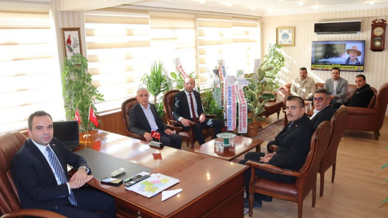 Kaymakam Değirmenci’ye Hayırlı Olsun Ziyaretleri Devam Ediyor