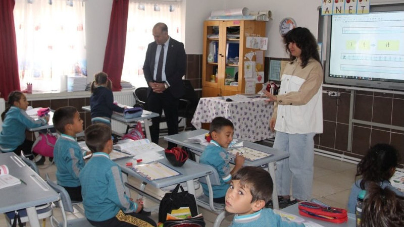 İlçe Milli Eğitim Müdürü Çevik’ten Okullara Yerinde Ziyaret