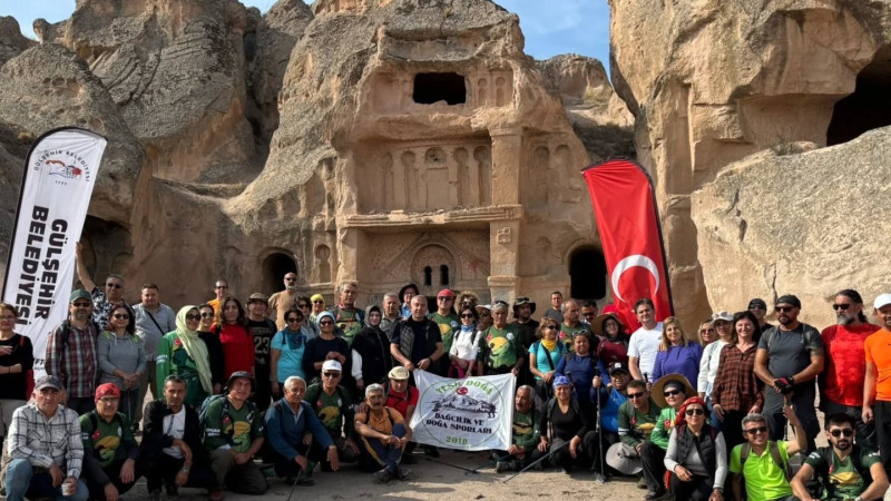 Kayseri’den Gelen Yeşil Doğa Grubu Vadi Yürüyüşüne Katıldı