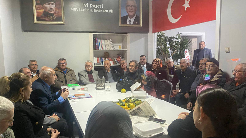 Nevşehir İYİ Parti İl Yönetimi Görev Dağılımı Yaptı