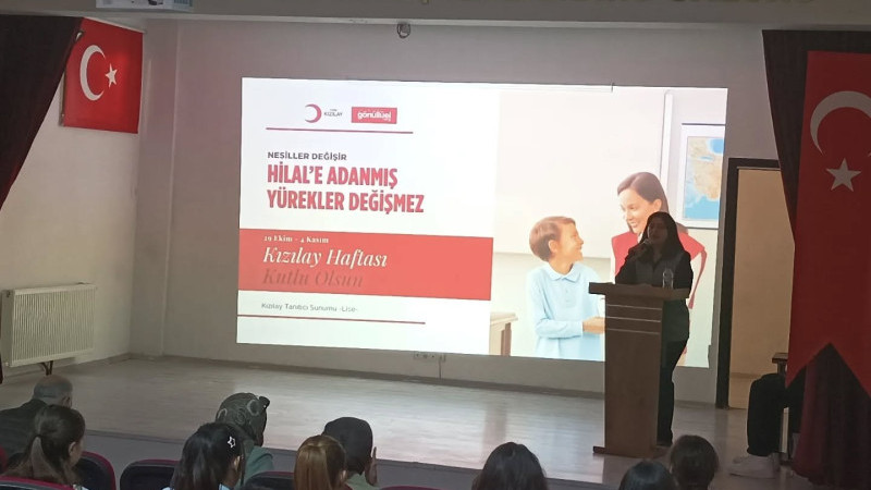 Gülşehir’de Kızılay Haftası Bilgilendirme Semineri Yapıldı