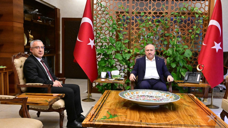 Başkan Erkan Çiftci’den Vali Ali Fidan’a Ziyaret