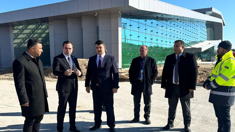 Kaymakam Değirmenci’den Yeni Terminal İnşaatına Yakın Takip