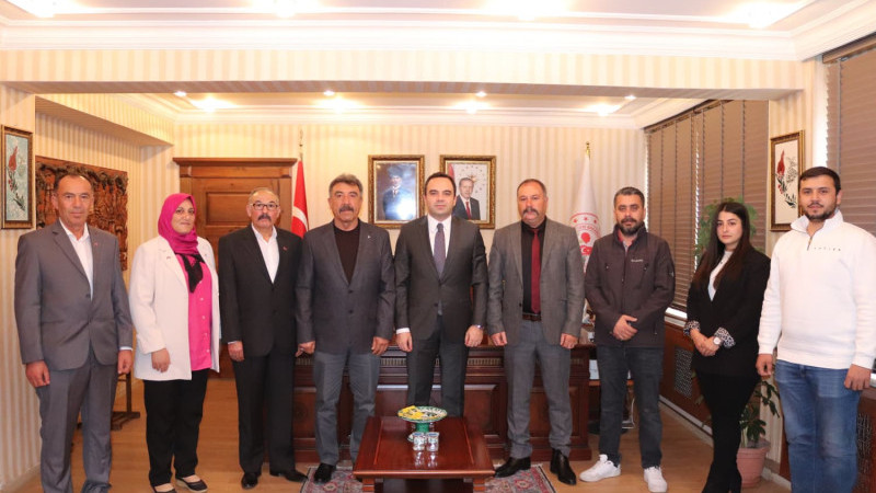 MHP Gülşehir İlçe Yönetimi Protokol Ziyaretinde Bulundu