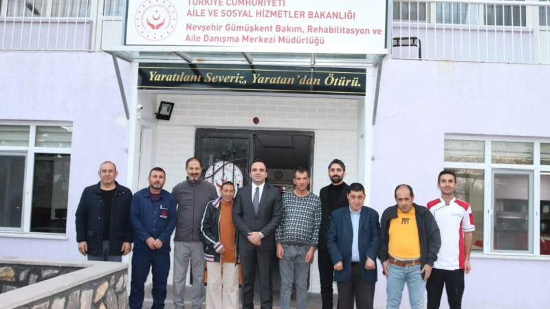 Kaymakam Rehabilitasyon Merkezini Ziyaret Etti