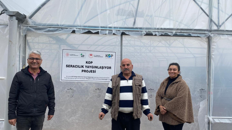 Nevşehir İl Genelinde 18 Adet Sera Kuruldu