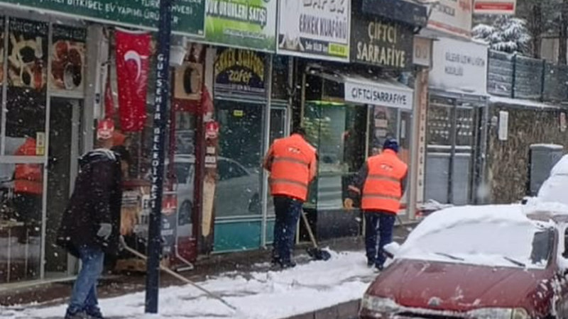 Gülşehir’de Yoğun Kar Yağışı: Ekipler 7/24 Sahada