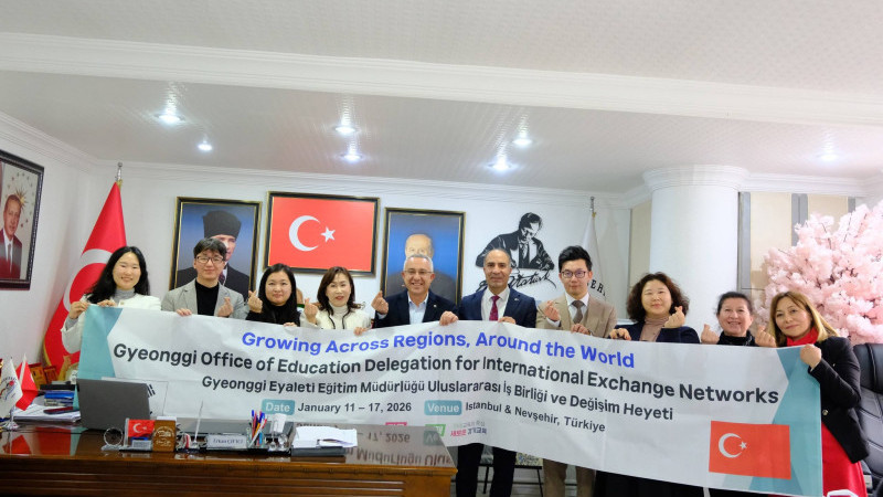 Belediye Başkan Çiftci, Güney Kore'den Gelen Heyeti Ağırladı