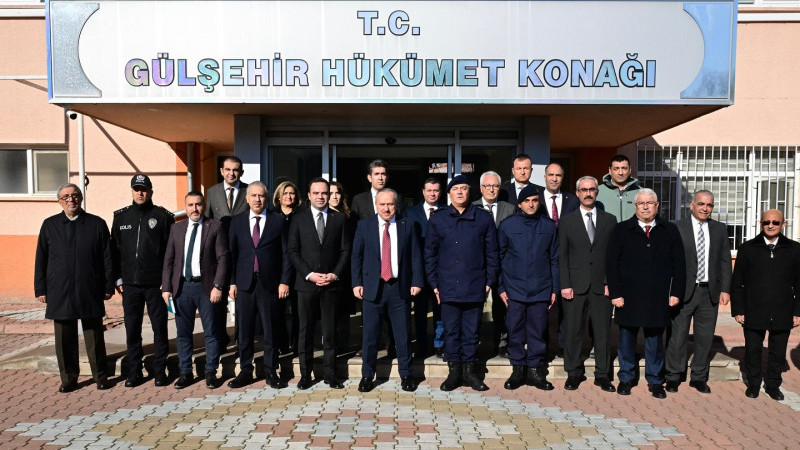 Nevşehir Valisi Ali Fidan, Gülşehir İlçesini Ziyaret Etti