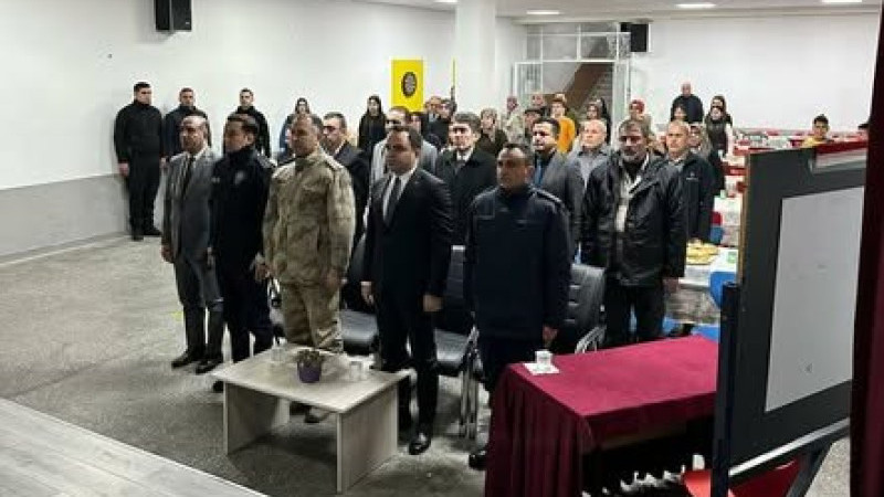 Şehit Uzm. Çvş. Şahin Kaya İçin Anma Töreni Düzenlendi