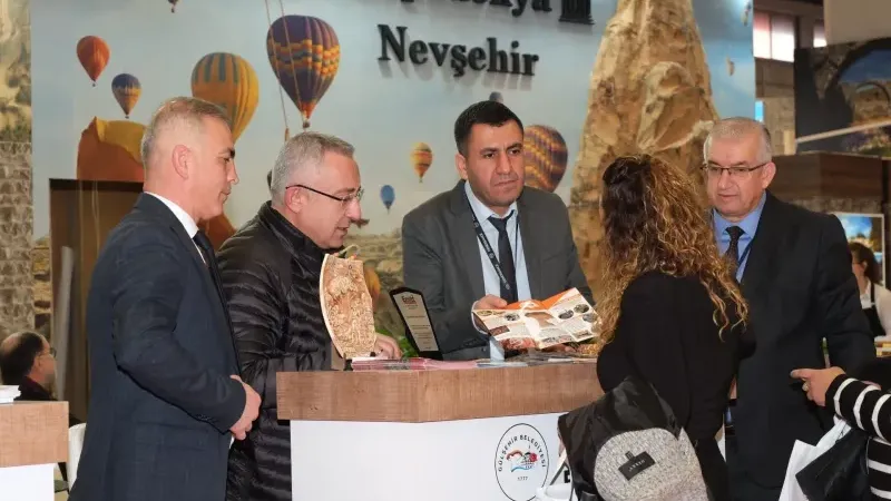 Gülşehir, EMITT Turizm Fuarı’nda Yoğun İlgi Gördü