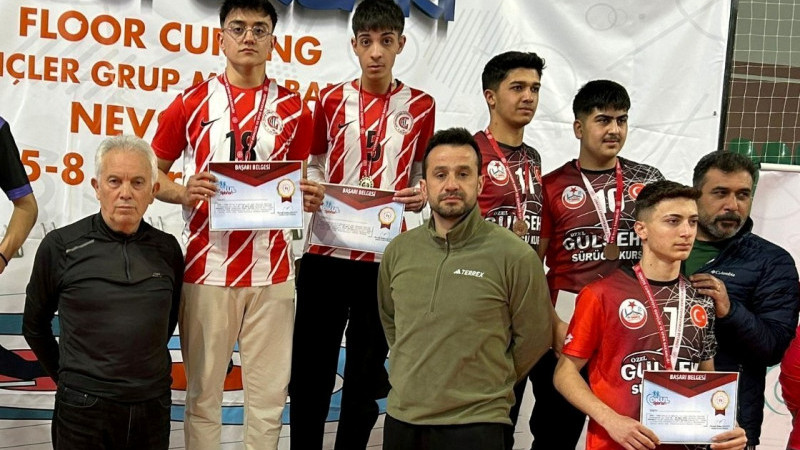 Floor Curling Bölge Turnuvası Şampiyonu Gülşehir’den Çıktı