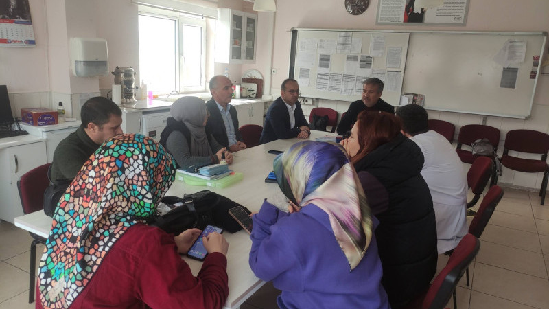 Eğitim Bir-Sen, Gülşehir’deki Okulları Ziyaret Etti