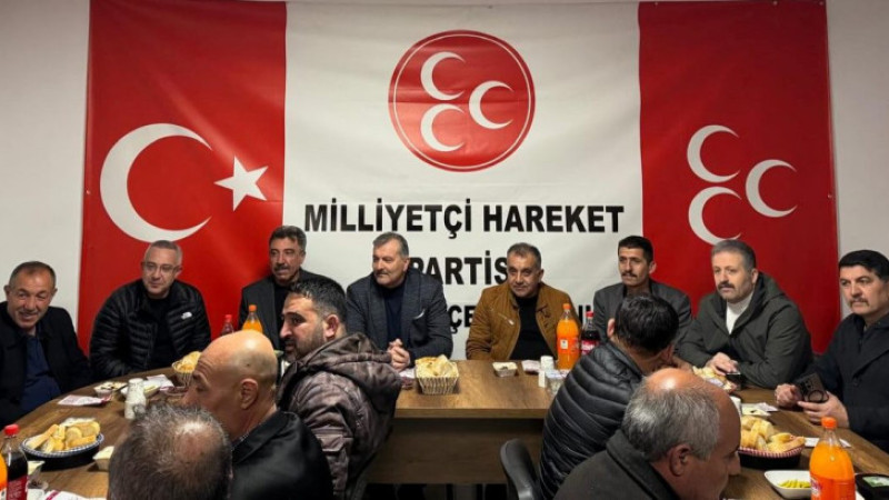 Gülşehir MHP İlçe Teşkilatında İftar Sofrası Kuruldu