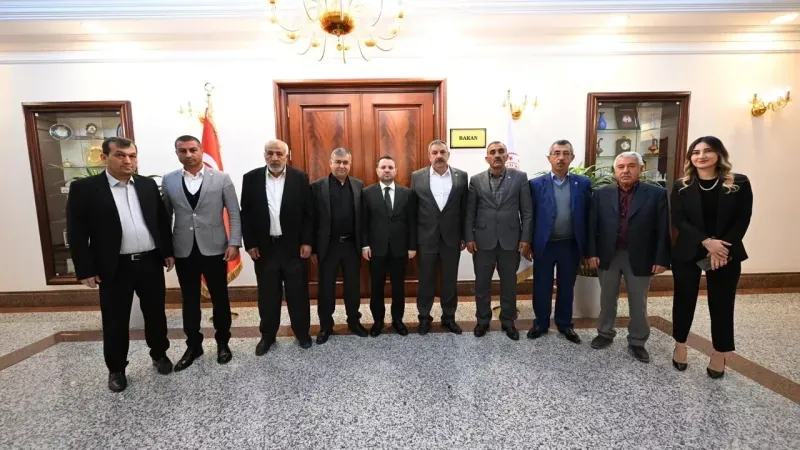 Ziraat Odası Başkanlarından Adalet Bakanı Gürlek’e Ziyaret