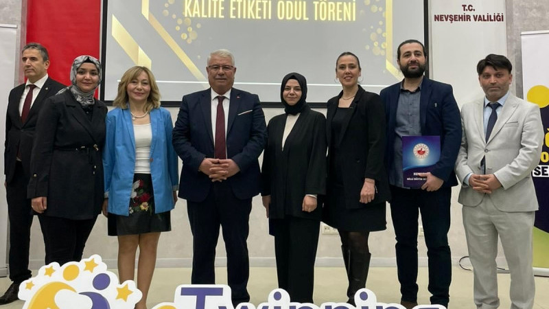 Gülşehir'li Öğretmenlere Avrupa ve Ulusal Kalite Etiketi 