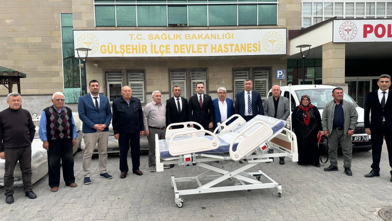 Gülşehir Devlet Hastanesi’ne Hayırsever Desteği