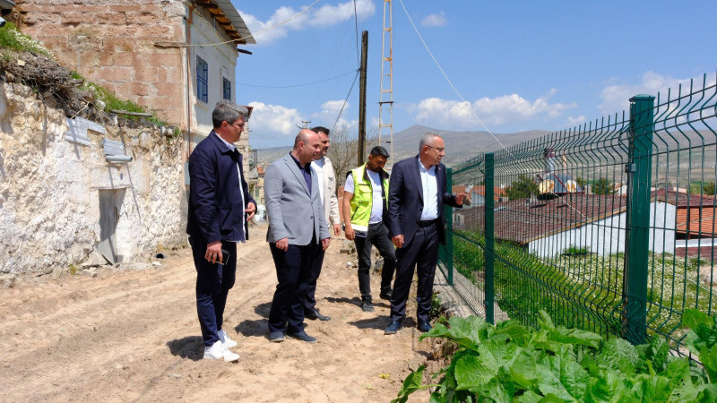 Belediye Başkanı Erkan Çiftci, Çalışmaları Yerinde İnceledi